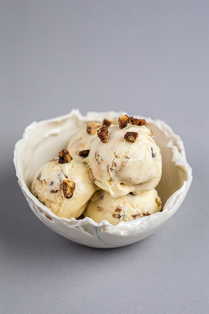 Crème Glacée Vanille Caramel Pecan